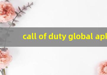 call of duty global apk